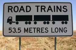 roadtrainsign